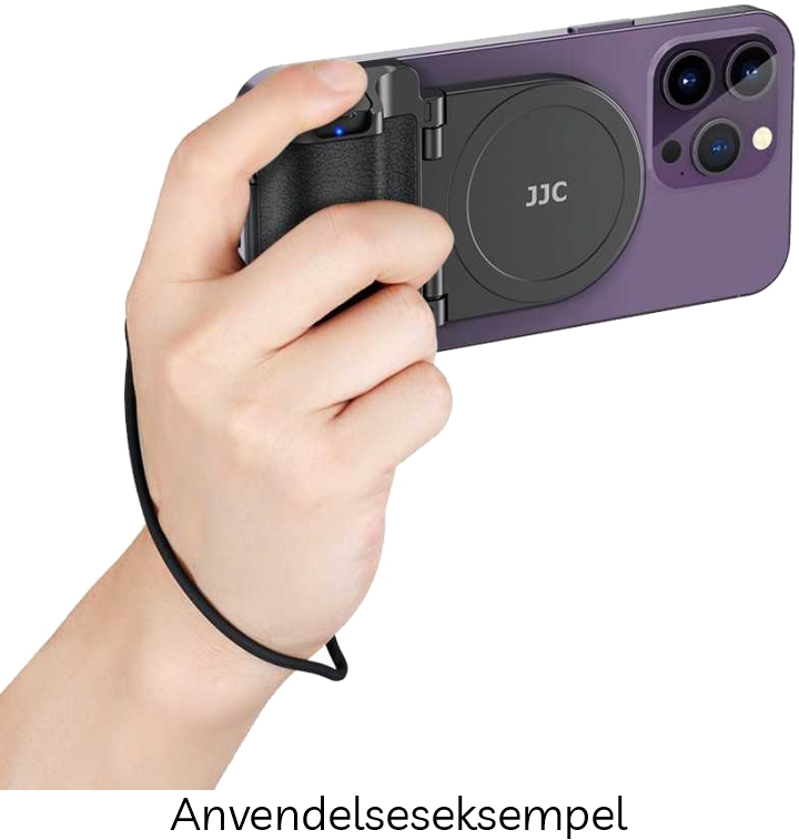 JJC Magnetisk Greb til Smartphone m/ udløser - Black (Sort)